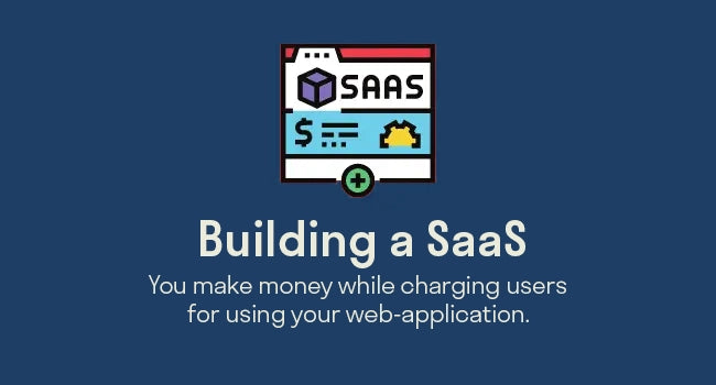 gane dinero construyendo un producto SAAS