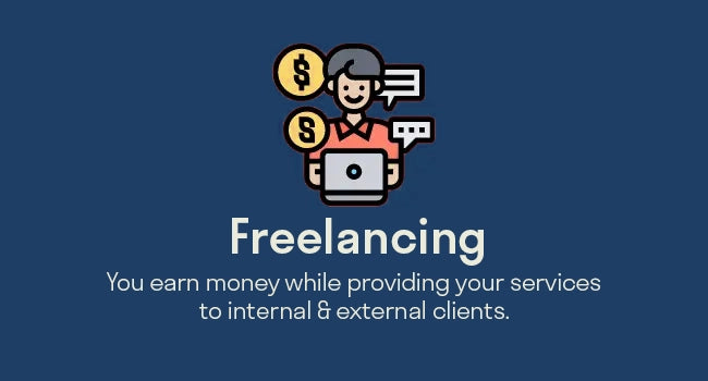 ganar dinero en línea con freelance min