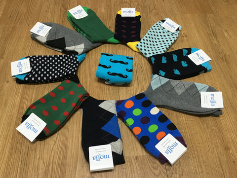 moJJa crew socks shipping made easy