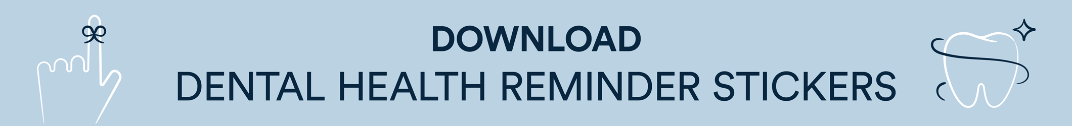 download dental health reminder stickers 