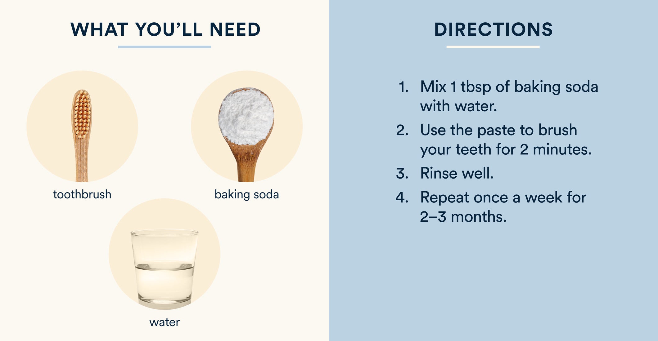 baking soda and water teeth whitening instructions 