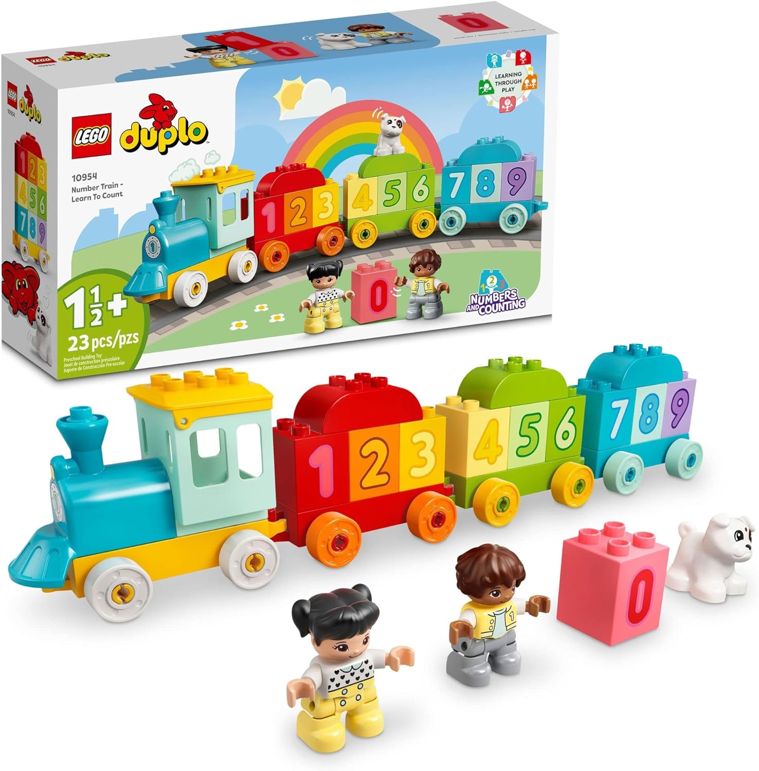 New LEGO DUPLO My First Number Train 10954