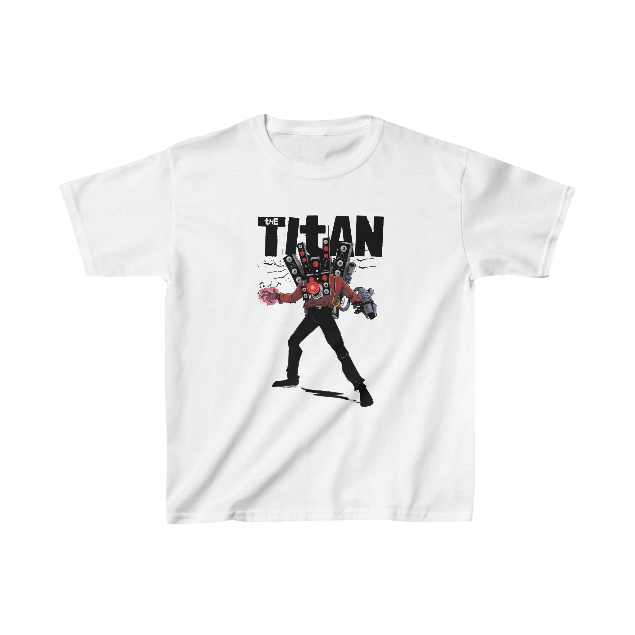 High Voltage Tee Titan Speakerman - Youth - DaFuqBoom product image