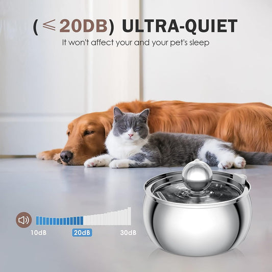TRUELOVE Pet Water Fountain Automatic Cat Water Fountain Electric Mute –  Pawsome Store