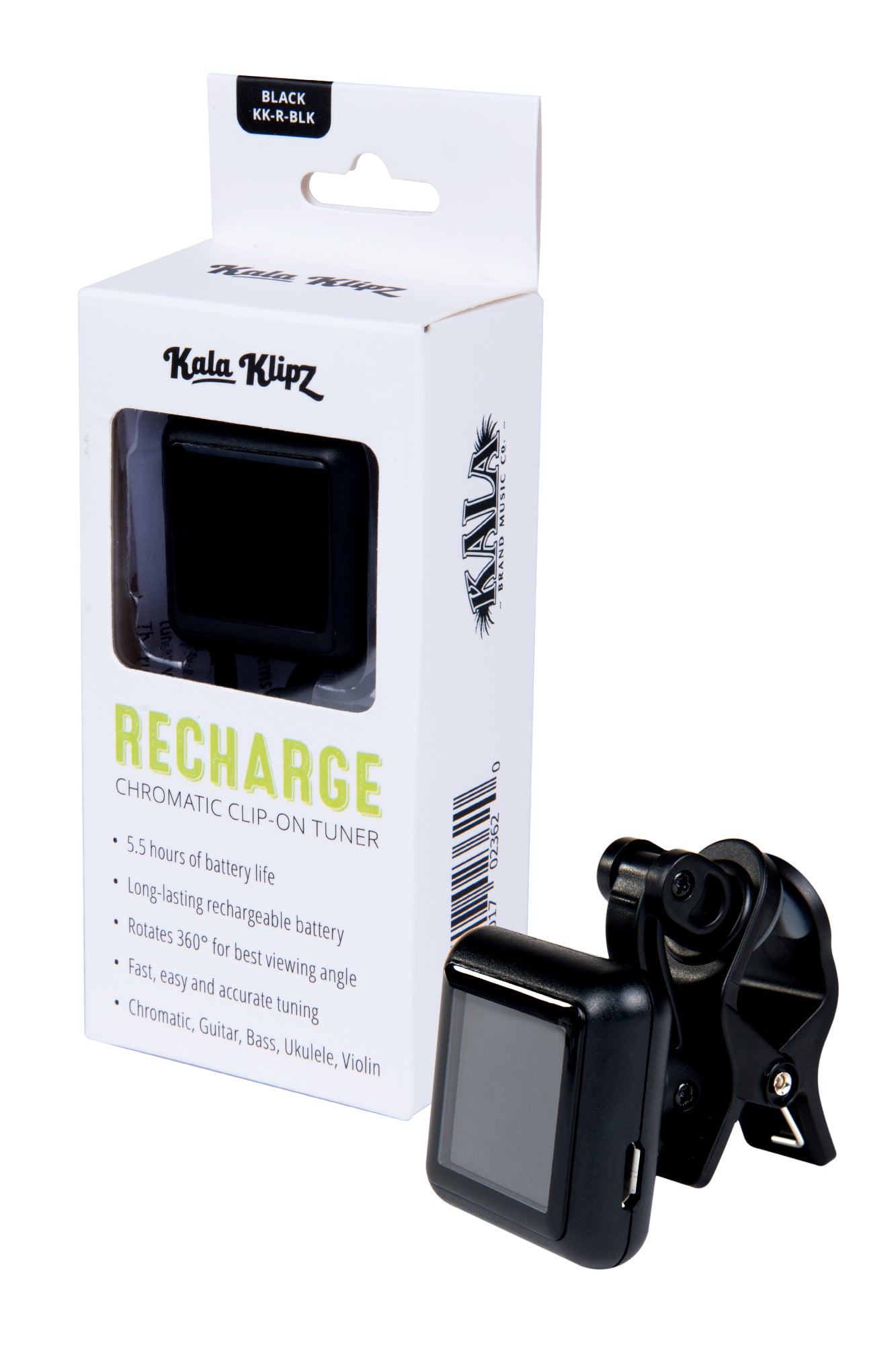 Kala Klipz Recharge Tuner (Black)