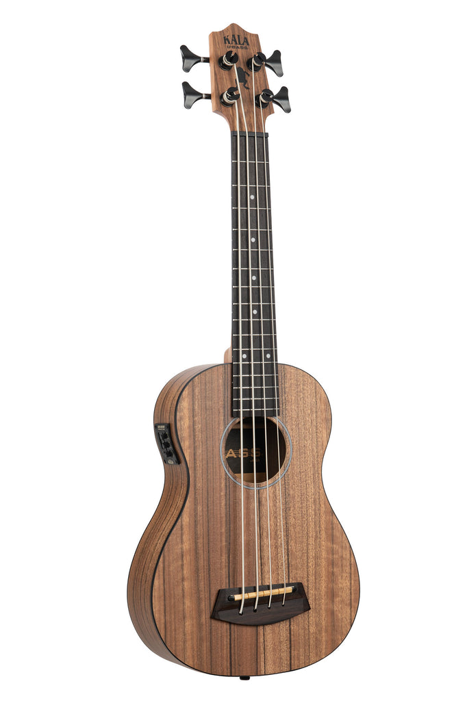 Quilted Ash Acoustic-Electric Fretted U•BASS® – Kala Brand Music Co.™