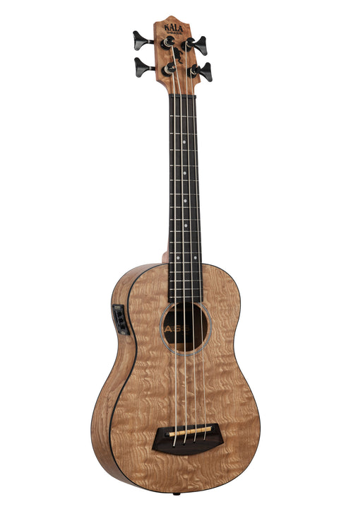 Spalted Maple Acoustic-Electric U•BASS® – Kala Brand Music Co.™