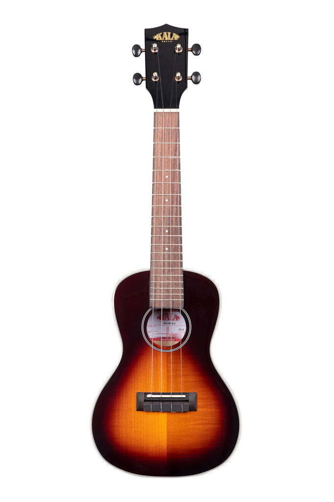 Gloss Flame Maple Burst Ukulele Kala Brand Music Co