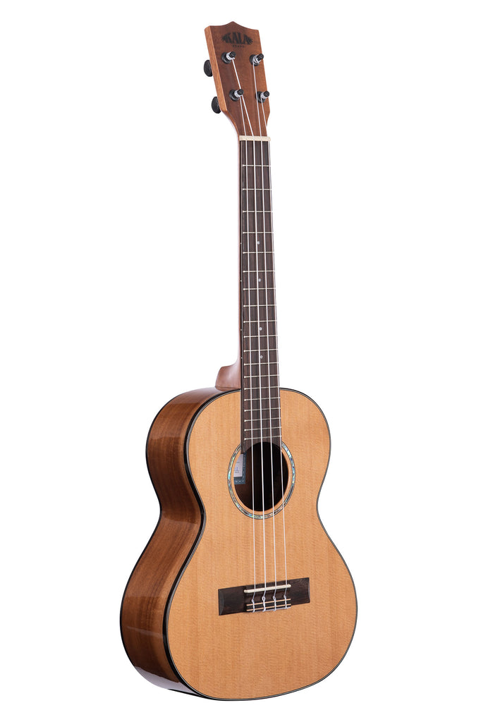 Gloss Solid Cedar Top Acacia 6-String Tenor Ukulele – Kala Brand 