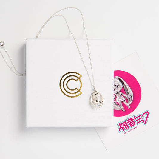 Hatsune Miku Necklace Sterling Silver