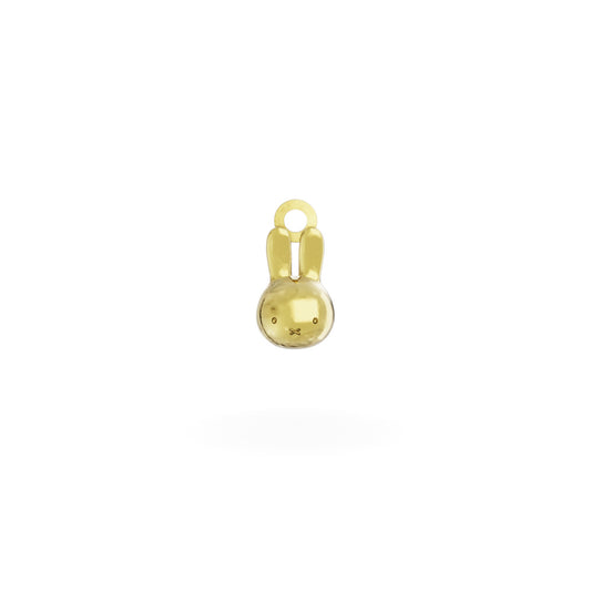 Miffy Head Mini Charm 18ct Gold Vermeil By Licensed To Charm