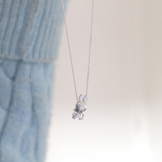 Winter Miffy Necklace (Sterling Silver)