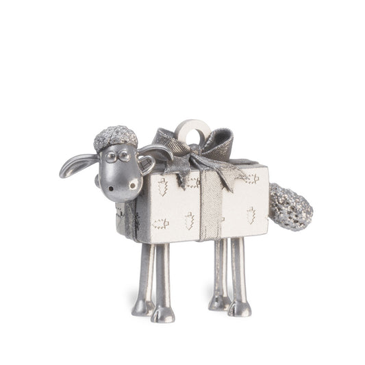 Shaun The Sheep Present Charm (Sterling Silver)