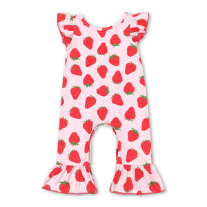 Strawberry Romper - Blueberi Pearl