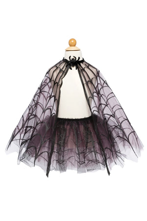Spider Witch Tutu & Cape 5/6 - Blueberi Pearl