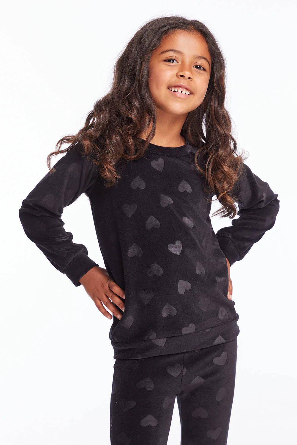Tara Licorice Heart Top