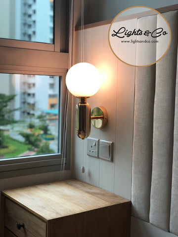 Lightings Singapore - DILLIA Minimalist Wall Lamp