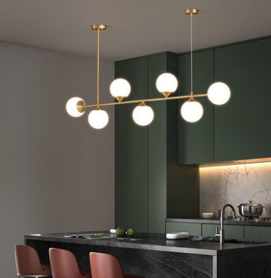 large modern ceiling light