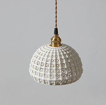 small linen lamp shade