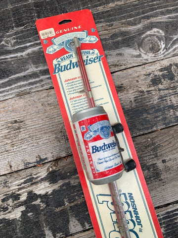Vintage Budweiser Fishing Bud - Rod & Reel Combo – Beer Can Fishing