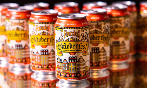 Founders Oktoberfest Beer Cans