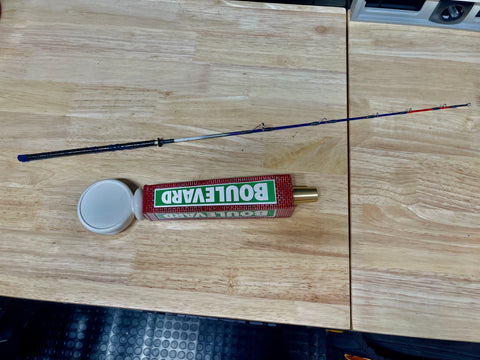 DIY Fishing Pole - Homemade Beer Keg Tap Handle Fishing Rod – Beer Can  Fishing