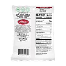 Albanese World's Best Lower Sugar Mini Gummi Worms, 1.76oz Nav Image 2