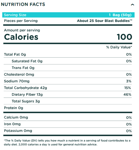 SmartSweets Sour Blast Buddies