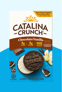 Catalina Crunch Keto Sandwich Cookies - Chocolate Vanilla