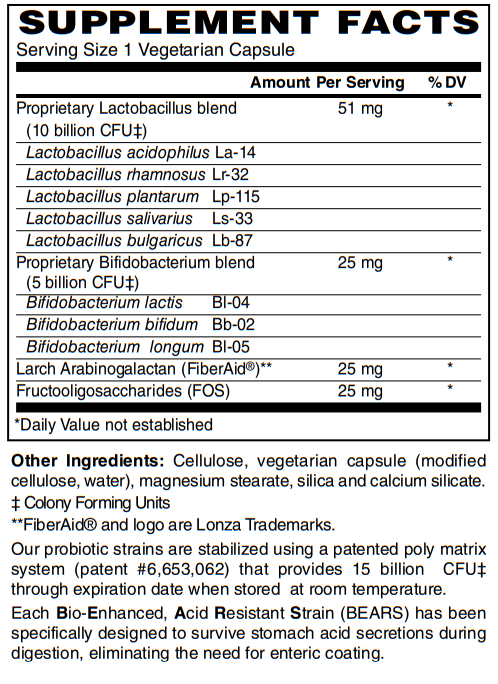 BariatricPal Women’s Prebiotic & Probiotic 15 Billion CFU Vaginal, Urinary Tract & Digestive Health Capsules