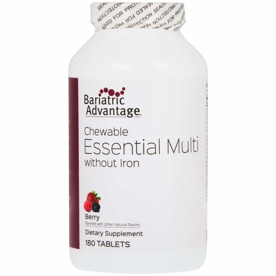 Bariatric Advantage Chewable Essential Multivitamin Without Iron Available In 2 Flavors 6099