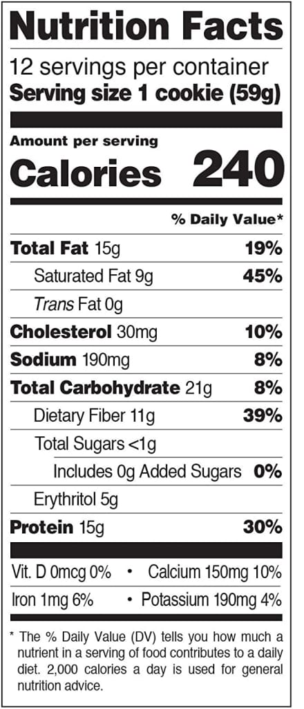 Quest Protein Cookies - Double Chocolate Chip