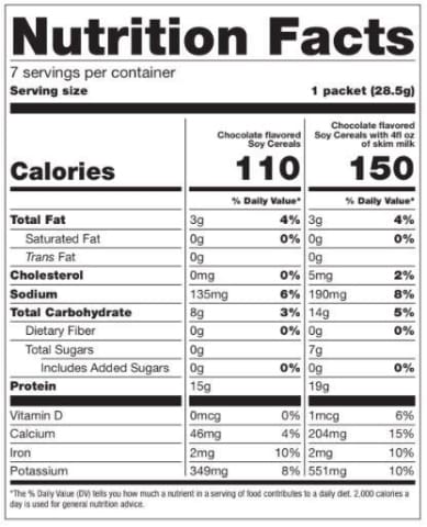 Proti Diet 15g Hot Protein Breakfast - Chocolate Cereal