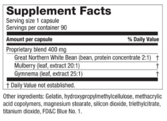 CarbTrap Sugar & Starch Blocker (90 Tablets) by Doctors Designs