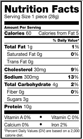 Simply Snackin’ Chicken Protein Snack - Teriyaki Chicken Breast with Mangos