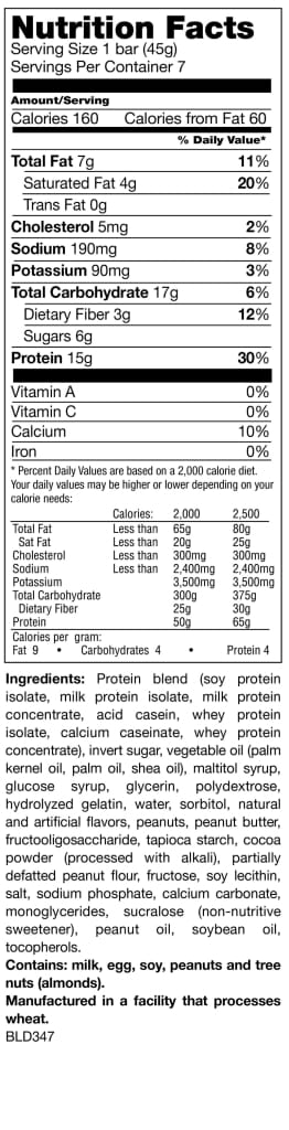 BariatricPal Protein Bars - Nutty Caramel Crunch