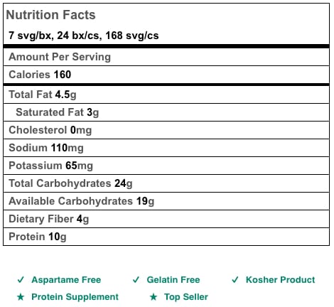 BariatricPal 10g Protein Snack Bars - Caramel Butter Pecan