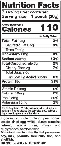 BariatricPal High Protein Pasta - Orzo