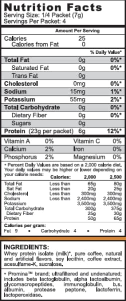 Syntrax Nectar Protein Powder Grab N’ Go Box - Caramel Macchiato (12 Servings)