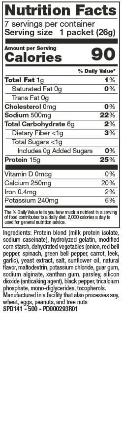 BariatricPal Protein Soup - Cream of Vegetable