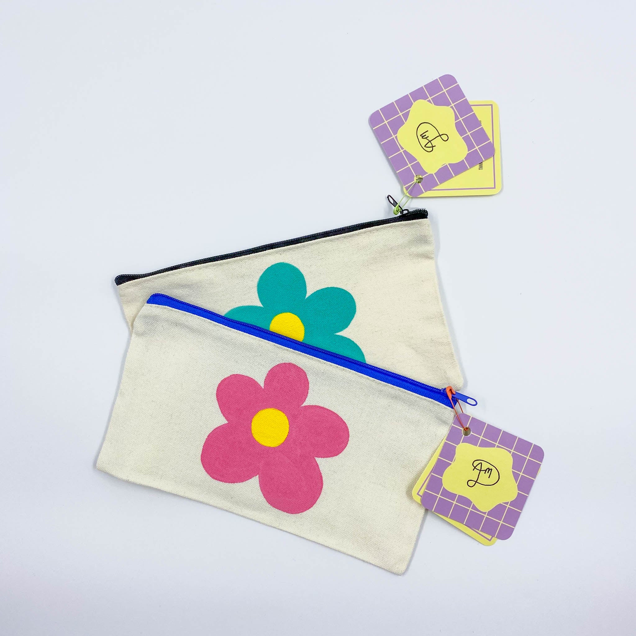 andramay designs hand painted pouch
