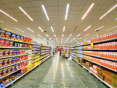 Supermarket LED lighting