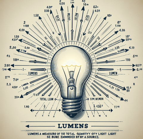 Lumen illumination range