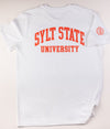 Club Rotes Kliff x Sylt State University T-Shirt von hinten