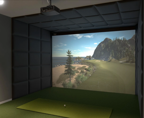 Carl's Place Built-In Golf Room Kit.