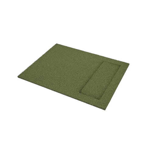 Carl's place hotshot golf mat system size top view.