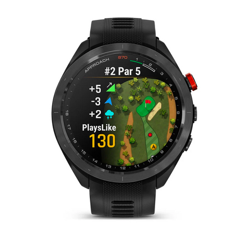 Garmin Approach S70 - 47 mm playslike distance user interface.