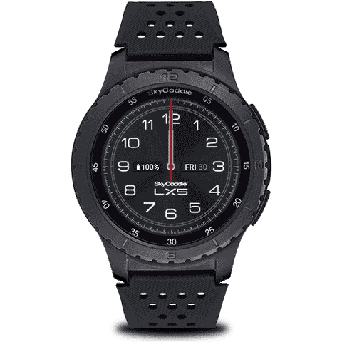 SkyCaddie LX5 stylish smartwatch.