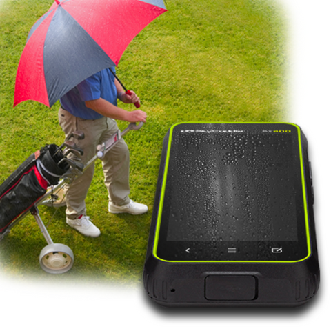 SkyCaddie SX400 waterproof design.