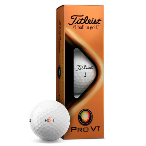 Titleist Pro V1 Golf Ball with Radar Capture Technology.
